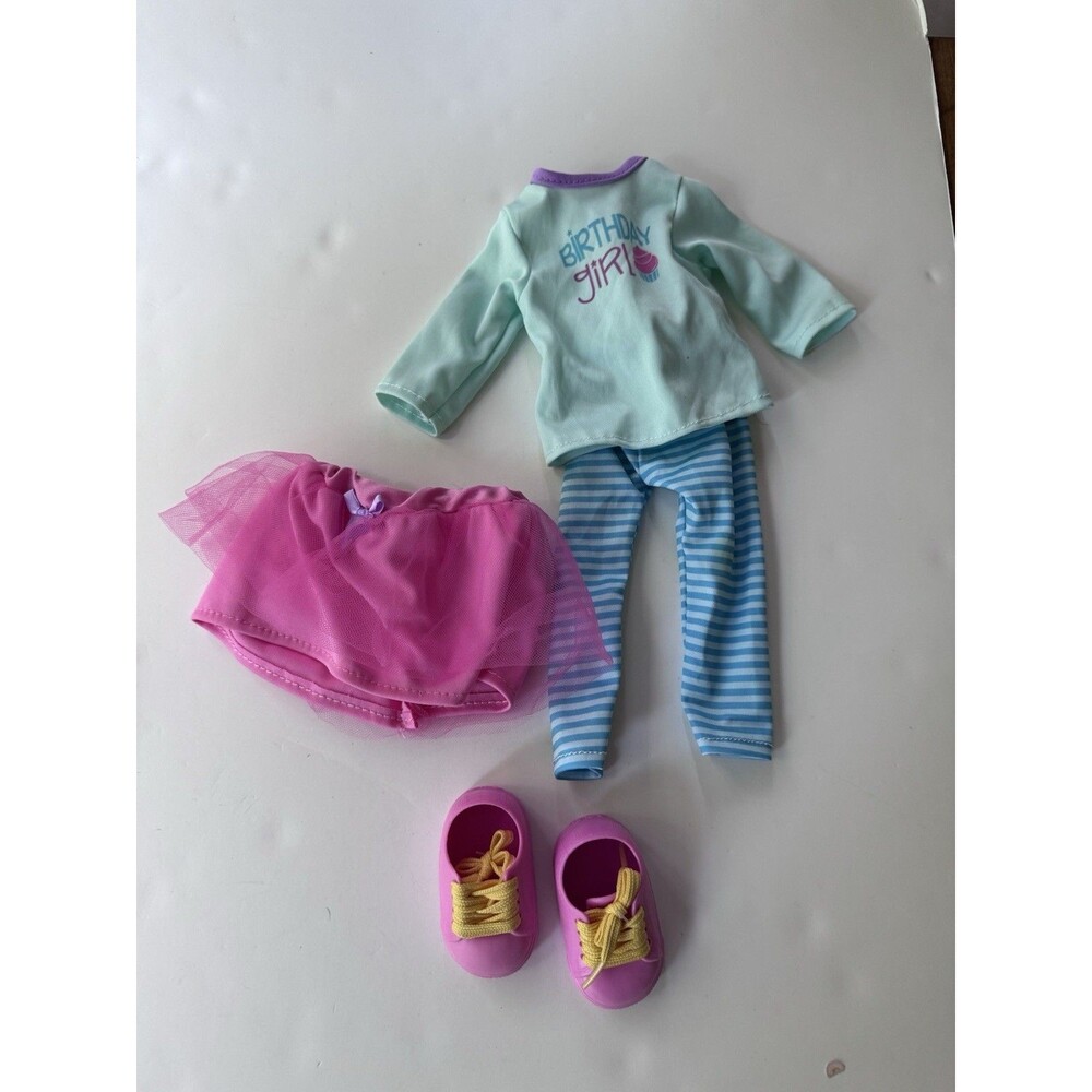 18 IN Doll OUTFITS Our Generation Clothing Top Pants Skirt Shoes